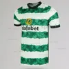 Maglia da calcio Celts 23/24 KYOGO Fc 2023 2024 Maglia da calcio europea per casa lontano Terza maglia da calcio CeLtIC DAIZEN REO McGREGOR 120 anni Hoops Anniversario Origini irlandesi Speciale