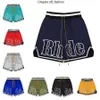 RH Designer Men Limited Rhude Shorts Summer Swim Krótka długość kolana Hip Hop High Street Sports Traint