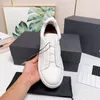 مصمم فاخر رجال أحذية غير رسمية أحذية في الهواء الطلق Zegnas Triple Stitch Leather Trainers أحذية رياضية مكتنزة شقق رسمية الراحة