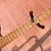 메이플 탑, 듀얼 톤 픽업 플로이드 로즈 브리지가있는 맞춤형 고품질 6 스트링 일렉트릭 기타 마호가니 바디