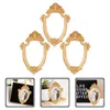 Frames 3 Pcs Home Decor Picture Vintage Po Small Bulk For Display Resin Decoration