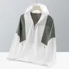 2024 New Summer Jacket, 남자 야외 50+색인 스킨 선 스크린 재킷, 공개 버전 재킷, UV 보호 및 선 스크린 의류