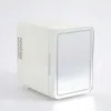 (US) A Small Mini Cosmetic Refrigerator, Be Used for 110V-130V AC Home Use 12V DC Car Use, with Both Cooling and Heating Modes, Can Store Skincare Products,