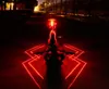 USB Aufladbare Vorne Hinten Fahrrad Licht Laser LED Fahrrad Rücklicht Radfahren Helm Licht Lampe Halterung Fahrrad Zubehör6457413