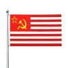 Accessories USSR Flag Soviet Union Russian Communist Party Banner Communism Pennant Red revolution CCCP Flag Lenin Stalin