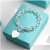 Corrente de alta qualidade clássico pulseira designer jóias mulheres luxo design bangle pulseiras tag para homens mulher coração inspirado retorno amor otnma