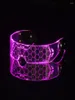 Zonnebril Eenvoudige bediening Transparante lens Kostuumfeest LED-bril Decor voor nachtclub4206844