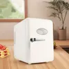1pc mini boîte réfrigérée, voiture et réfrigérateur ménagers, 1,06 gale de petits réfrigérateurs semi-conducteur Système de refroidissement électronique, température minimale de 3 degrés