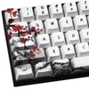 Bols nouveauté colorant intégral sous-lit fleur de prunier 71 touches profil Keycap pour GH60 RK61 ALT61 Anne PRO2 GK61 GK64 Dz60 Keycaps JP