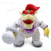 Poupées en peluche 2 styles Bros jouets en peluche robe de mariée Bowser princesse pêche jouets en peluche Anime poupée peluche pour enfants cadeau d'anniversaire T240325