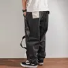 heavy-duty thickened mountain slacks in autumn men's loose wide versi OVER SIZE trend pants e2Ix#