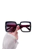 zonnebrillen voor dames mumu zonnebrillen designer zonnebrillen catwalkbrillen luxe dameszonnebril vierkante brillen van hoge kwaliteit Klassieke tinten