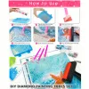 Stitch 21st/set 5d Diy Diamond Embrodery Accessories Kit Vuxen eller barn Diamond Målningsverktyg Lagring Box Mosaic Lim Borr Pen Kit