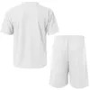 Survêtements pour hommes Hommes d'été à manches courtes T-shirt Shorts Beau style de sport Costume Taille élastique Mode Confortable Costumes décontractés