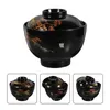 Bols Miso Soup Ramen Bowl Service de style japonais Mélamine Nouilles Cuisine Fourniture