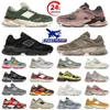OG 9060 Athletic Top Quality Designer Running Shoes Nori Prism Purple Rain Cloud Sea Salt Mushroom Pink Lavender Olive Mens Women Trainers Sneakers 36-45