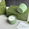 Designer doftande ljus lyx aromaterapi ljus med presentförpackning rose mysk aromatiska ljus hem dekoration för nattförslag hem doft