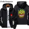 Ripper Spitfire Zombie Wheels Mens Windbreaker Zipper Protetor Solar Pele Fina Com Capuz Camiseta Esportes Piloto Jaqueta Oversized S-7XL S3lV #