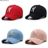 Spring et Y-2077 Fall Unisexe Fashion Baseball Cap de base Broidered Visor