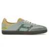 Top Platform Sneakers Designer Casual Shoes Wales Bonner Pony Leopard Handball Spezial Silver Metallic Tint Yellow Mens Women Luxurys Loafers Trainers Shoe