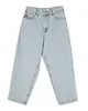 big Boy Jeans Y2K Pants Streetwear Hip Hop Gothic Carto Embroidery Retro Blue Baggy Jeans Punk Rock High Waist Wide Trouser h865#