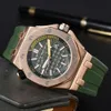 2023 MÄNNS MULTI FUNKTIONAL HELT AITAATIC SEAIRURE Fashion Style Quartz Watch