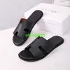 Mens Lzmir Sandals Leather Slippers Summer SoftSole Cowhide Trendy Mens Slippers Versatile and Stylish for Wearing on the Outside Stylish an have logo HBL2
