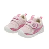 Elastyczne gumowe buty dziecięce Buty na zewnątrz Urodzone dla niemowląt Walkers Toddler Sneakers Boy Girl Casual Sport oddychający 240313