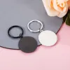 Etiquetas 20 piezas en blanco, etiqueta de identificación para perro, redonda, de acero inoxidable, 20mm, 30mm, collares, identificación personalizada para mascota, etiqueta para perro y gato, colgantes, llavero de joyería