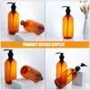 Vloeibare zeepdispenser 2 stuks Lotion Handfles Container Handmatige pomp De huisdierbadkamerdispensers met shampoo