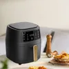 Large Capacity Smart Air Fryer Touch Panel Electric Oven Healthy Cooking Adjustable Time Temperature Multifunctional for Various Foods - Convenient and Easy to