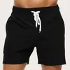 Herrbockar Swim Trunks Beach Shorts Drawstring med nätfoder Elastisk midja vanlig andningsbar mjuk casual streetwear B4Y0#