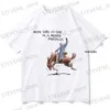 T-shirts voor heren Rapper Bad Bunny Nadie Sabe Lo Que Va A Pasar Maana Album T Mannen Vrouwen Katoenen T-shirt Korte Slve T-shirt Oversize T-shirts T240325