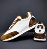 Designer en cuir fonctionnant authentique Vintage Lightweight White Sports Chaussures Fashion Men Absorption Absorption Plateforme respirante 9914