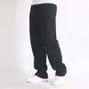 Pantalon Baggy pour hommes, couleur unie, pantalon de survêtement ajusté, élastique, décontracté, Extra grande taille, jogging, sport, ample, i4g5 #
