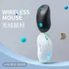 Мышь G301 Мышь Беспроводная 2,4G Bluetooth Двухрежимная игровая мышь 3200DPI Перезаряжаемая бесшумная с подсветкой Офисный киберспорт