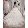 2024 Abiti da sposa bohémien country plus size spalle scoperte Appliques in pizzo Abiti da sposa Sexy A Line Abito da sposa in pizzo Lusso vestido de novia abiti da sposa arabi da spiaggia