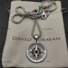 David Yurma Necklace Bracelet DY Ring Designer Cable Bracelet Fashion Jewelry for Women Men Gold Silver Pearl Head Cross Bangle Bracelet Dy Jewelry 494