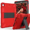 custodia ibrida 3 in 1 per ipad resistente agli urti con armatura resistente custodie per tablet robuste in silicone con supporto integrato per ipad 10 ipad da 2 pollici 9a 8a 7a generazione ipad mini