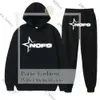 Męskie dresy y2k nofsly dresty z kapturem pullover dresspants sporty y2k odzież garnitur swobodny jogger sportowy 2 -częściowy