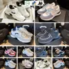 6s Kalfsleer reflecterende Designer Sneakers vrouw loopschoenen trainer zilver Runner Schoenen Heren platte patchwork schoenen lace up Ademende tweed gouden sneaker schoenmaat 4