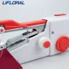 Maschinen Handheld Mini Einfacher vollautomatischer tragbarer elektrischer Nähmaschin