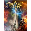 Stitch Ab Diamond Painting Cross Stitch the Legend of Zelda: Breath of the Wilderness 5d DIY BRODERY RHIMESTON PEINTURE