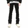 2023 Grunge Clothes Y2K Streetwear Black Slim Stacked Jeans Pants For Men Kanye Hip Hop Women New Lg Trousers Vetements Homme u2hz#