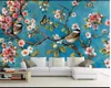 Wallpapers Wellyu Customized Large Wallpaper 3d Chinese Flowers And Birds Background Wall Decoration Painting Living Room Bedroom