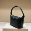 9A Designer Top Handle Bags Luxurys Knitting Handbag 22cm Classic Intrecciato Weaving Process Totes High Imitation with Box