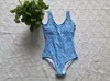 入浴スーツ女性クラシックレタープリントワンピース水着魅力的なビキニビーチレディースデザイナースーツファッション水着スーツ