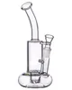 10.6 tums bäger bas dab riggar tjock glas vatten bongs hookhas rök glas rör toronda glas bong med 18 mm fog