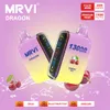 Аутентичный MRVI Dragon 13000 Puffs Pulse 6500 Одноразовая ручка для вейпа со светодиодным экраном 20 мл Тележки Geek Bar 15000 Puffs Vaper 15K Устройство