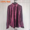 Men's Casual Shirts Velvet Shiny Prom Dance Clothes For Men Luxury Party Mens Dress Spring Long Sleeve Club Blouse 2024